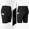 High-Waisted Yoga Fitness Shorts
