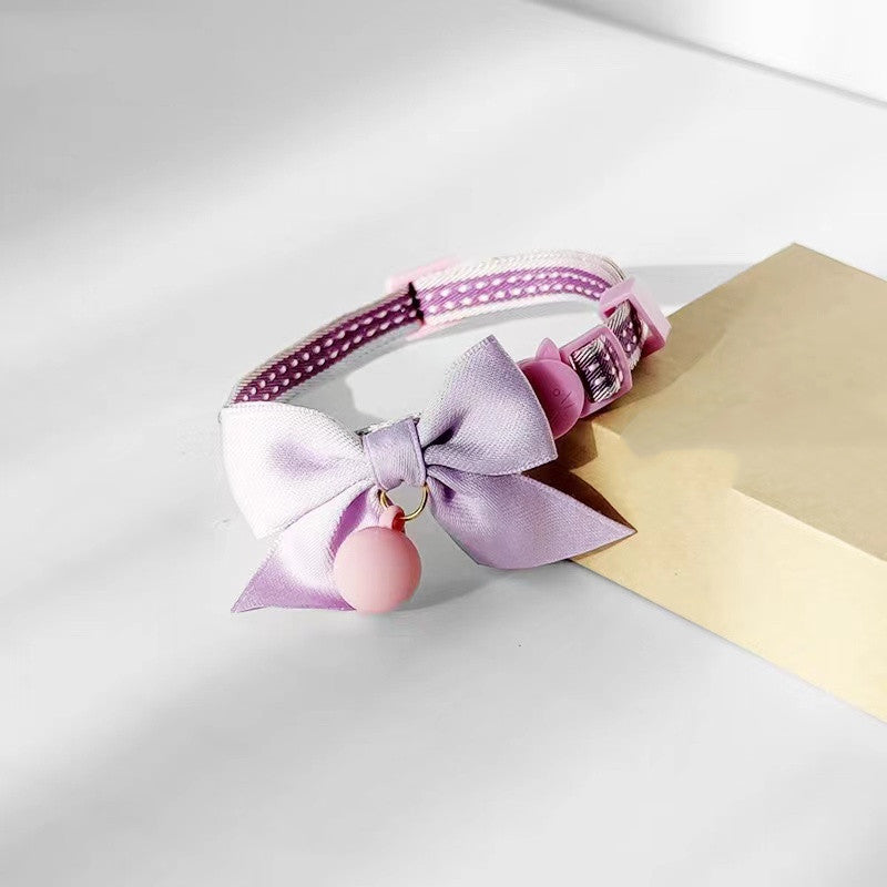 Cute Cat Bow Tie with Bell Pet Accessory
