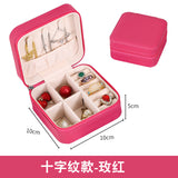 Compact Jewelry Organizer Box for Travel and Storage