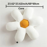 Six Petal Flower Plush Pillow for Home Decor (1pc)