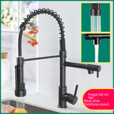 Brushed Nickel Dual-Function Kitchen Faucet
