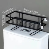 Toilet Storage Organizer with Toilet Paper Holder (1 Piece)