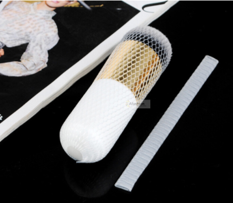 White Makeup Brush Net Sleeve for Brush Head Protection