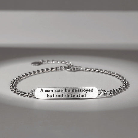 Vintage Thai Silver Bracelet for Men's Fashion