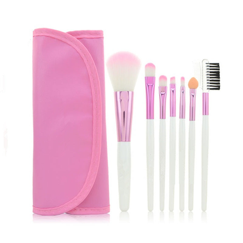 7-Piece Makeup Brush Set with Premium Brush Bag
