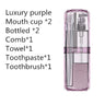 Men's Travel Toiletry Bag Set with Cup and Organizer