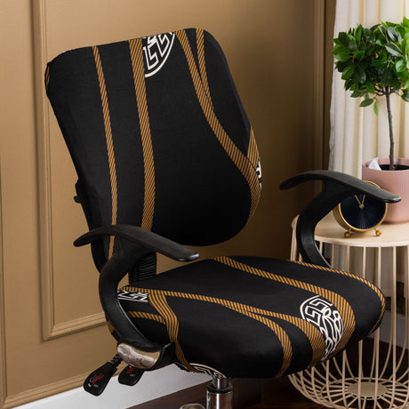Simple Stretchable Office Chair Cover Set