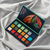 18-Color Butterfly Flame Eyeshadow Palette for Makeup