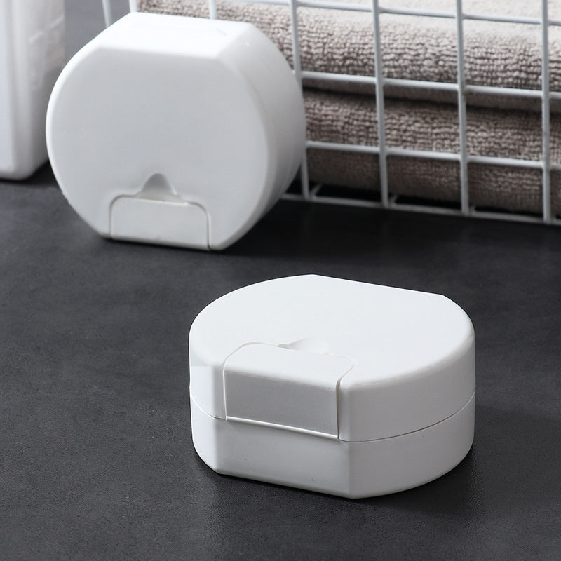 Travel Portable Waterproof Soap Box with Lock Lid