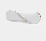 Slim Pencil Case Makeup Brush Holder with Zipper Pouch