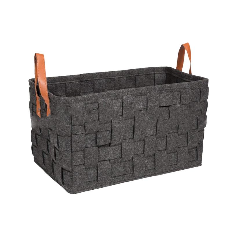 Felt Storage Basket, Clothing Organizer, Storage Bag