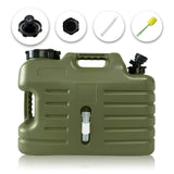 UXPEYIC 5 Gallon Water Container with Spigot Portable Camping Water Jug BPA Free Emergency Water Storage Tank for Outdoor Hiking Camping Vehicle Car Picnic Supplies