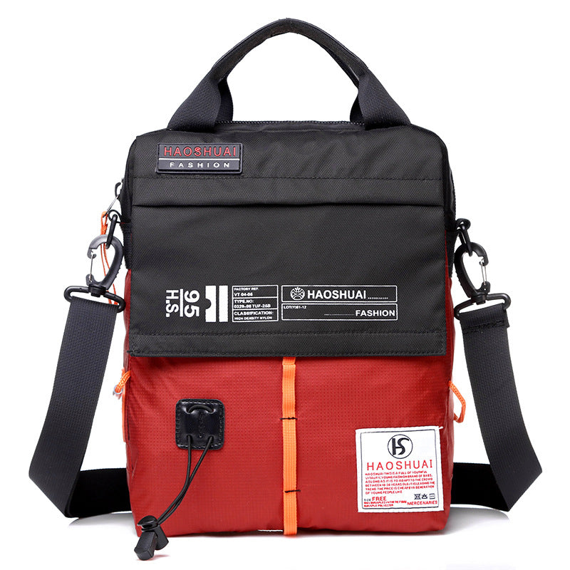 Men's Waterproof Canvas Outdoor Sling Bag