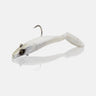 Savage Gear Sandeel Fishing Bait 1 1/2 oz Real Pearl Realistic Contours & Movement Durable Construction Two Tie Points 5X Hooks Holographic Eyes Bait Keeper