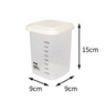 Food Storage Canister with Measuring Kitchen Box