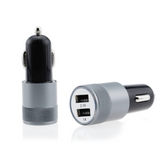 Metal Car Charger with Dual USB 2.1A Output
