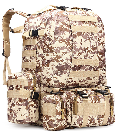 Camouflage Tactical Hiking Backpack for Outdoors