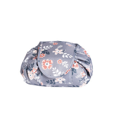 Drawstring Makeup Bag and Toiletry Organizer