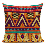 Bohemian Car Seat Cushion and Linen Pillow Cover