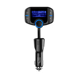 Bluetooth FM Transmitter Car Adapter with Fast Charger