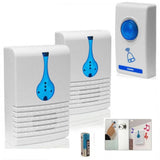 Dual Wireless Doorbell with Music for Home Use