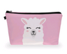 3D Digital Print Llama Cosmetic Bag and Organizer