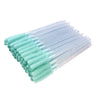 BIHRTC 100PCS Eyebrows Eye Lash Brushes Mascara Wands Disposable Silicone Lip Applicators liner Brushes Makeup Tools Lash Wand for Women Girls Salon Beauty Cosmetic Make Up Tool