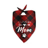 I Love My Mom Dog Bandanas Funny Cute Dog Bandana Gender Reveal Photo Prop Pet Scarf Decorations Accessories for Pet Dog Lovers Dog Mom Gift