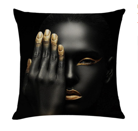 Elegant Sofa Pillow Cover for Beauty Salon Decor