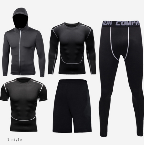 Men's Fitness Outfit Set for Gym and Running