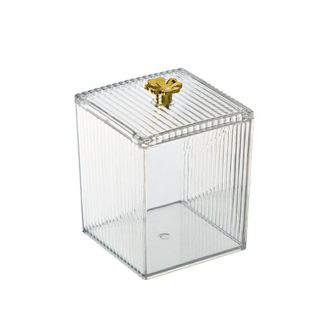 Transparent Cosmetic Storage Box for Makeup and Jewelry