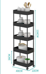 Bathroom and Kitchen Storage Rack Shelf