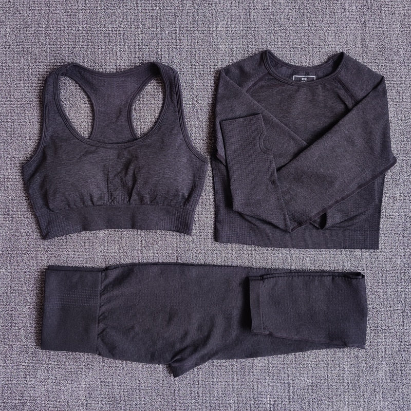 High Waist Yoga Pants Set