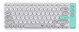 Alcatroz Jellybean AirDock 2 Wireless 2.4G+BT Keyboard Winter White