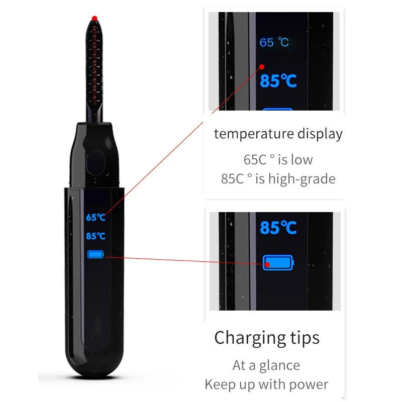 Electric Mini Portable Heated Eyelash Curler