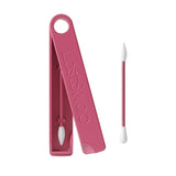 LastSwab® Reusable Cotton Swabs for Gentle and Eco-Friendly Beauty Routines - The Sustainable Alternative to Single-Use Q Tips - Zero Waste & Easy to Clean - Comes with a Convenient Travel Case Holder