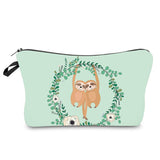 Women's Waterproof Canvas Makeup Clutch Bag