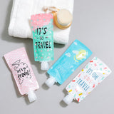 Portable Travel Toiletry Bottles and Storage Bags