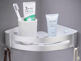 No-Drill Bathroom Storage Rack