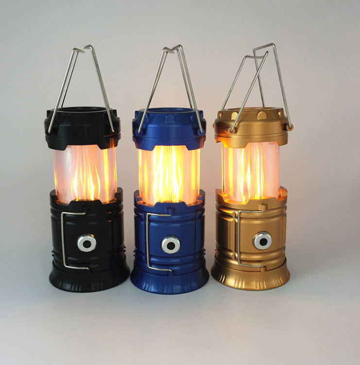 Multifunctional Battery LED Lantern for Camping and Emergencies