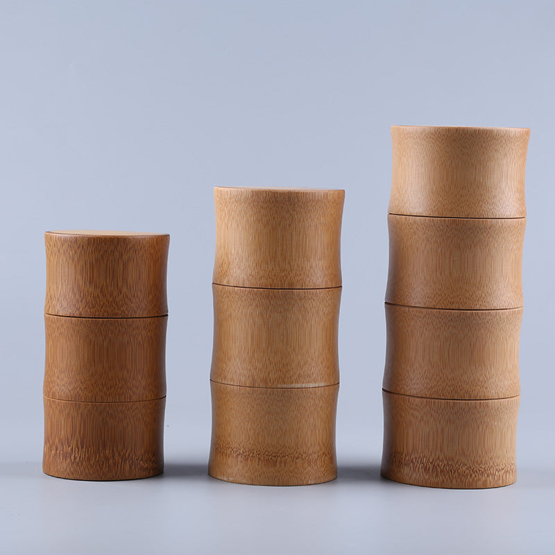 Bamboo Sealed Jar - Large Tea Storage Canister