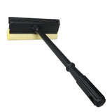Window Squeegee Car Windshield Squeegee8" Washing Sponge Scrubber Rubber Blade 2 in 1 Sponge SqueegeeWindow Cleaning Squeegee for Car Windshield Glass Gas Station Mirror Bathroom