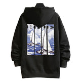 Men's Plus Size Velvet Hooded Jacket for Autumn/Winter