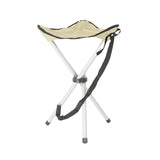 Folding Camping Stool16.5" Folding Camping ChairsPortable Tripod SeatOutdoor Travel Tall Chair for Camping Walking Hunting Hiking Fishing Mountaineering Picnic Beach BBQ Garden Lawn(apricot)