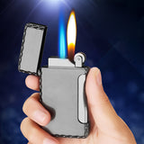 Personalized Double Flame Rechargeable Metal Lighter