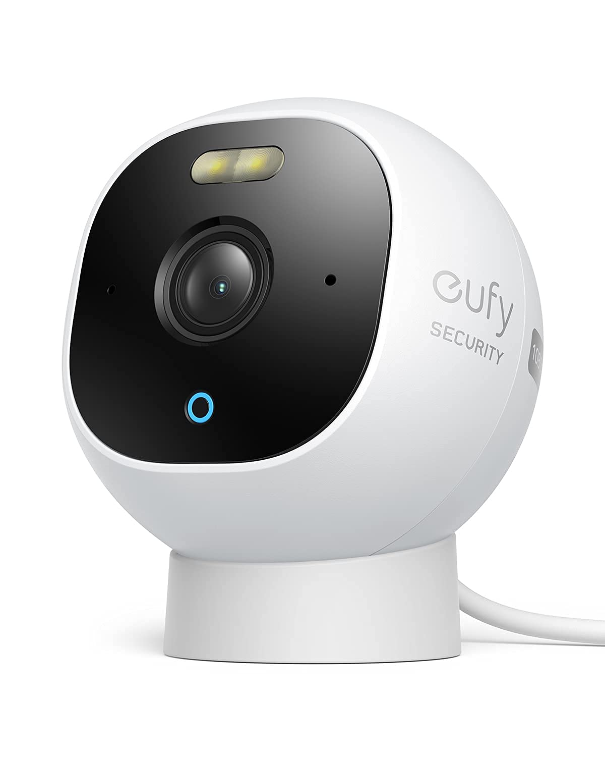 eufy Security Solo OutdoorCam C22 All-in-One Outdoor Security Camera with 1080p Resolution Spotlight Color Night Vision No Monthly Fees Wired Camera(Renewed)