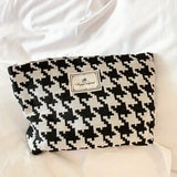 Leopard Print Travel Makeup Bag - Washable Organizer