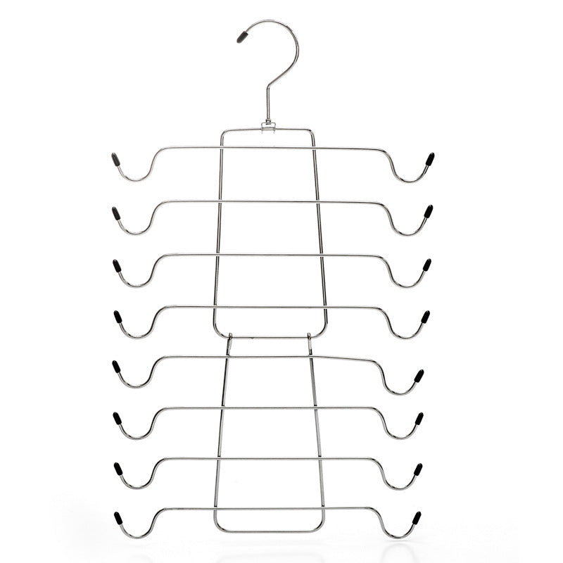 Multifunctional Foldable Clothing Hanger for Storage