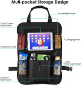 Oxford Cloth Anti-Kick Car Seat Back Storage Bag