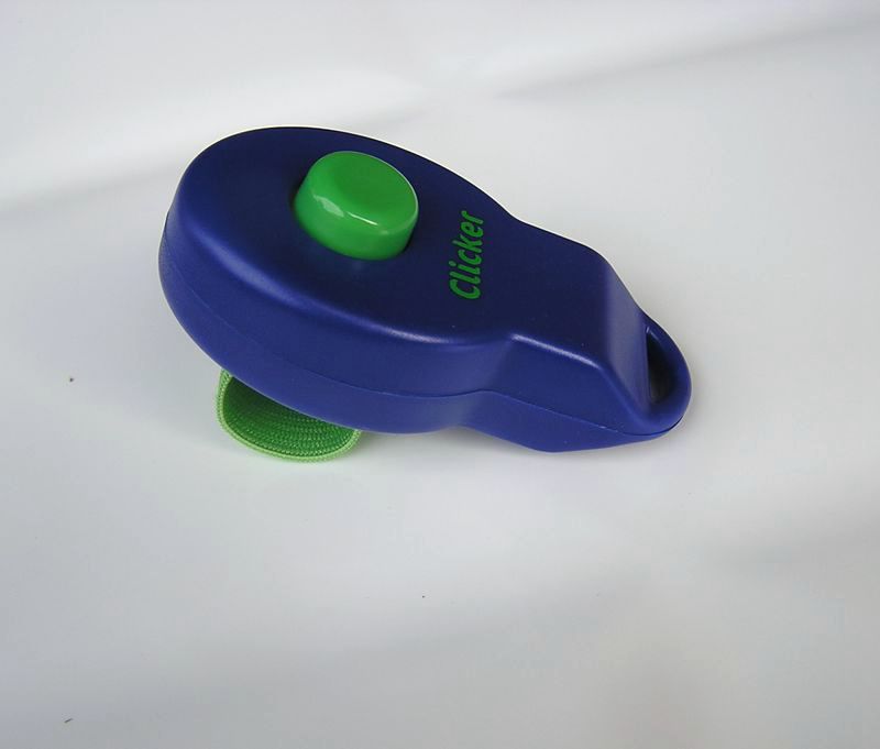 Ring Clicker Pet Training Rattle Toy
